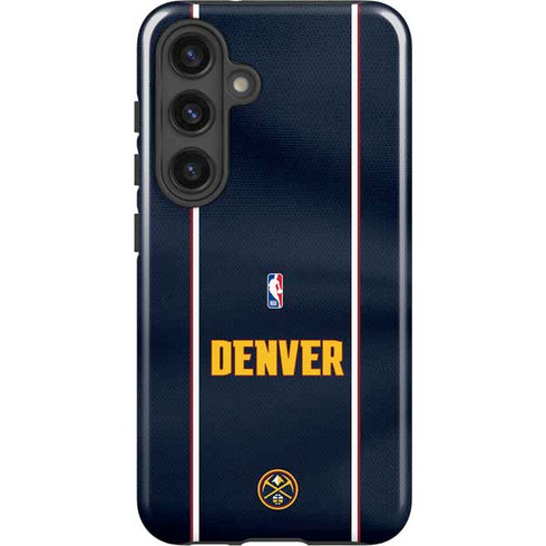 NBA Denver Nuggets Jersey Galaxy S24 Impact Case